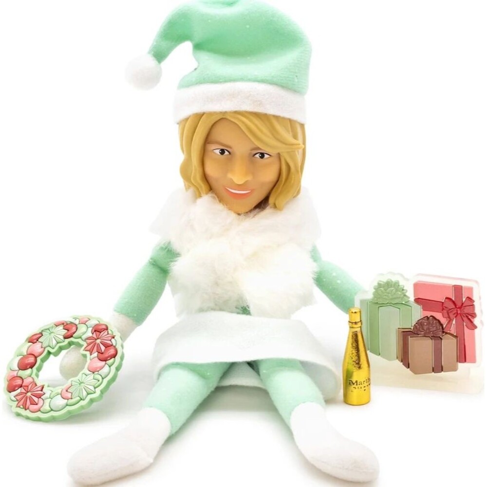 Martha Stewart on the Mantle Christmas Elf Plush Doll 2024 Culturefly Tradition